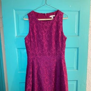 Pink floral dress - Eva Mendes